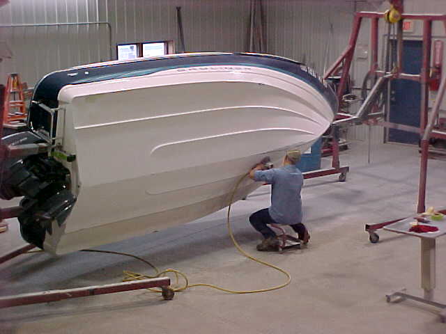 ... protective coating. This is why few aluminum boats have visible paint
