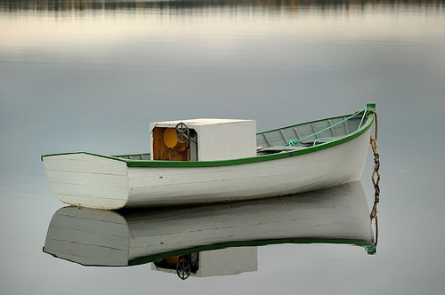 old motorboat on still water What is Oxygenated Fuel?