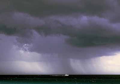 bad weather boating