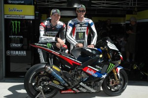 ben Spies and Colin Edwards - Tech3 Yamaha