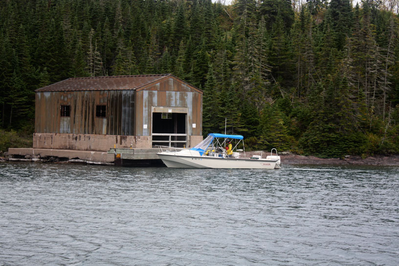 boat on lake