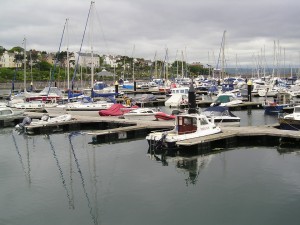 boats in harbor