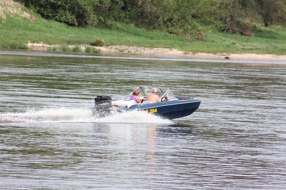 boat on water