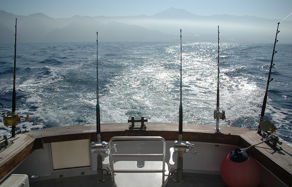 fishing out on water