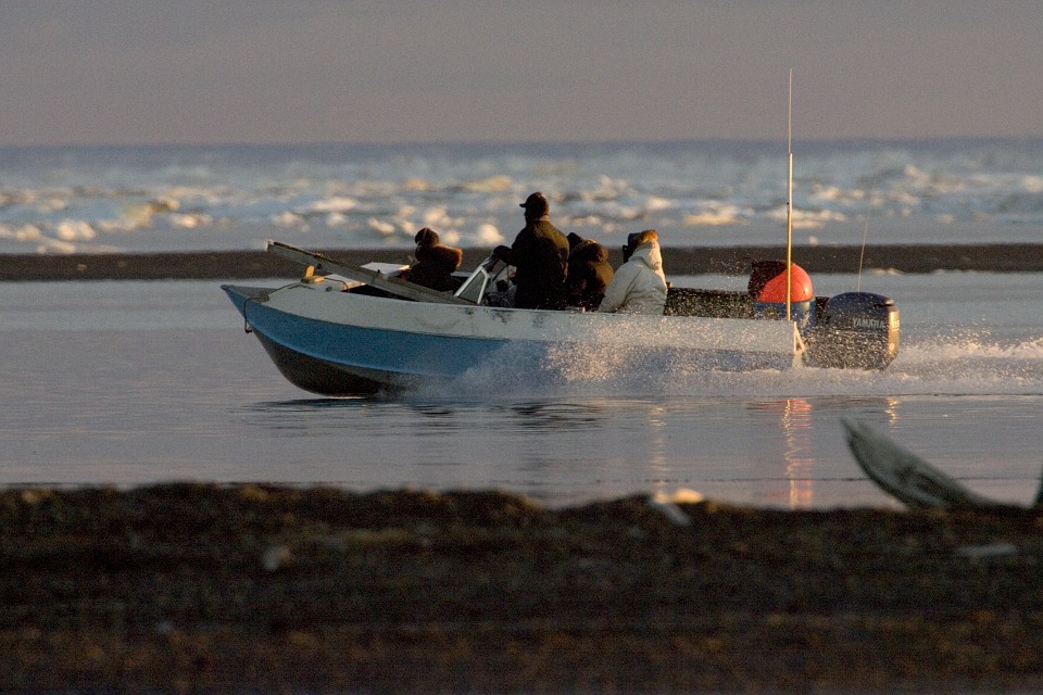 boat on water