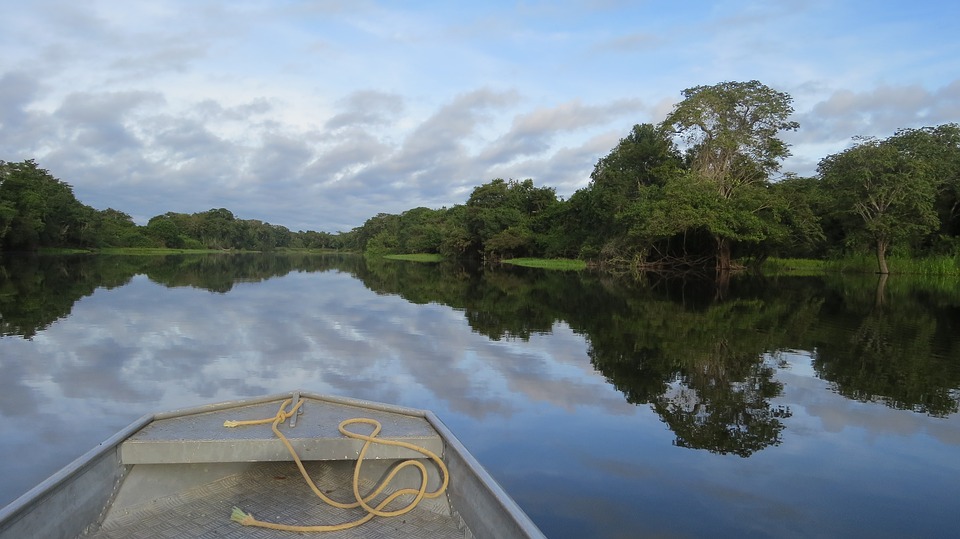 boat on lake