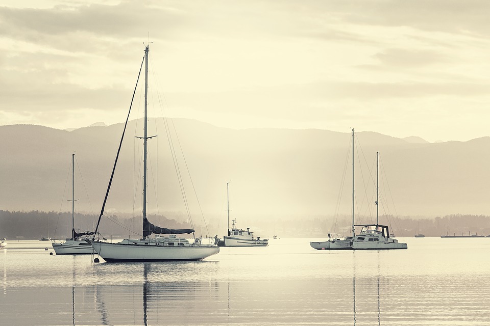 boats on the bay